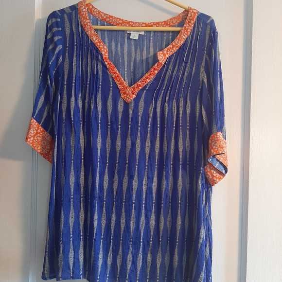 Colorful Sundance brand blouse - Picture 1 of 5